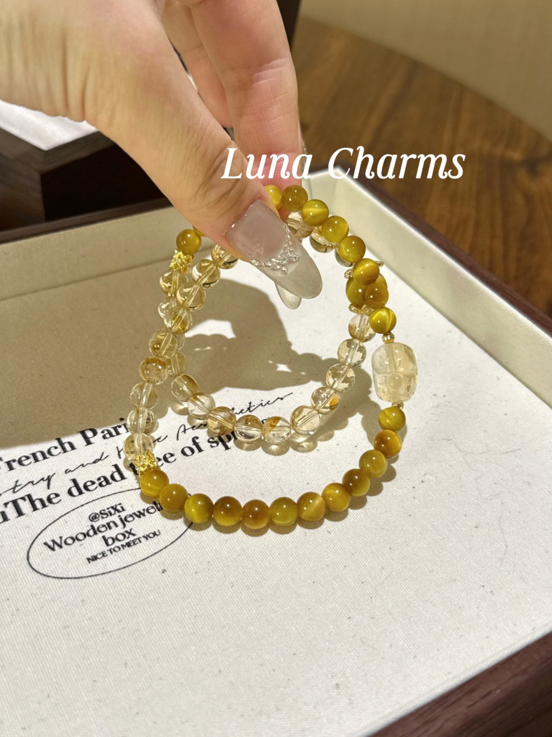 Citrine x Golden Tiger's Eye Bracelet