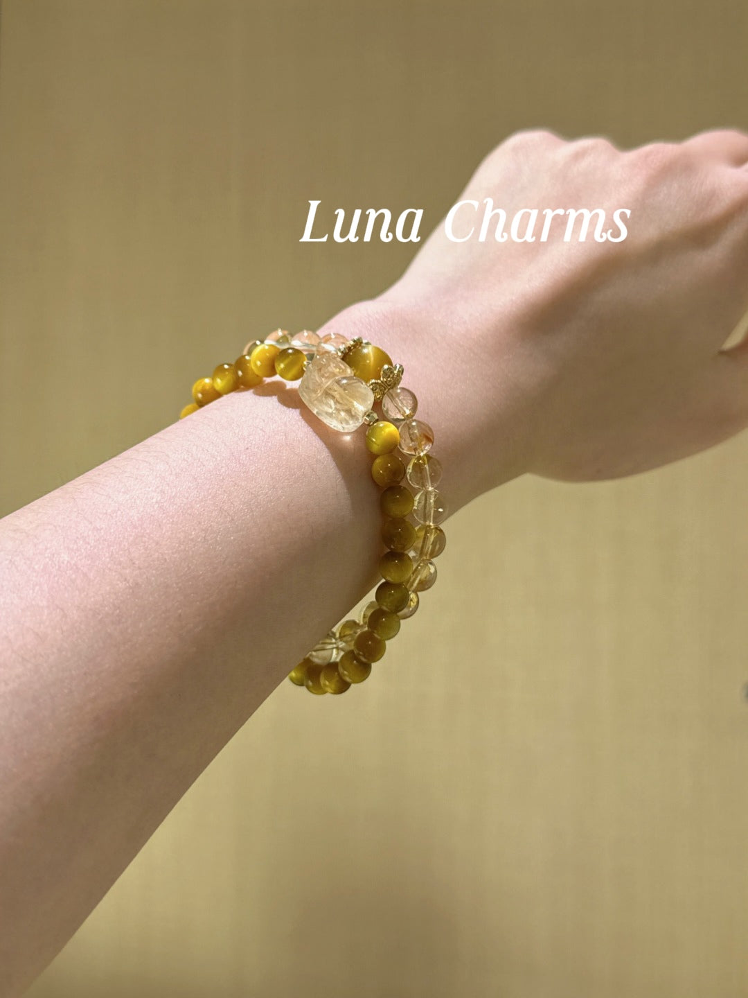 Citrine x Golden Tiger's Eye Bracelet