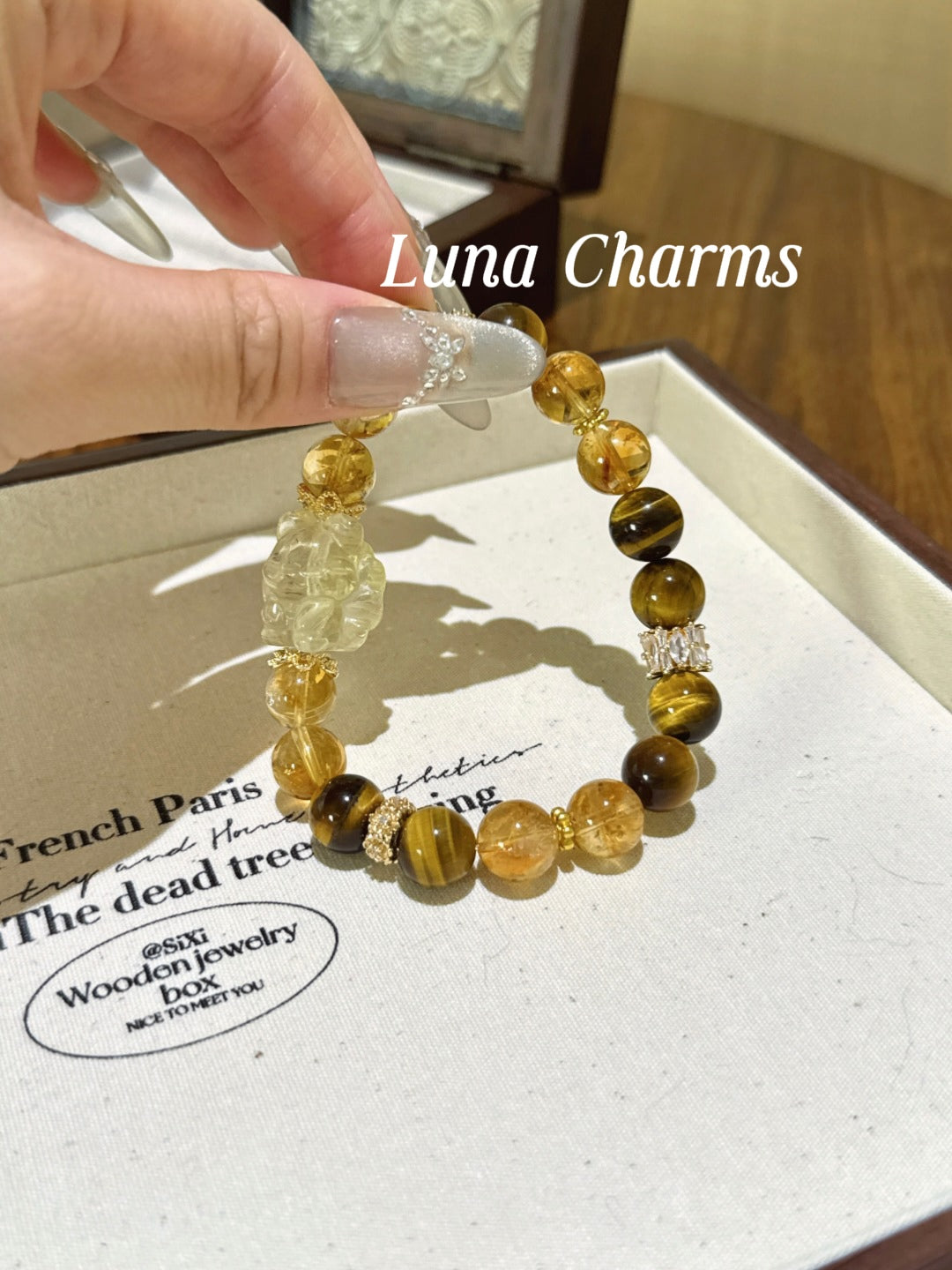 Citrine x Yellow Tiger's Eye Bracelet