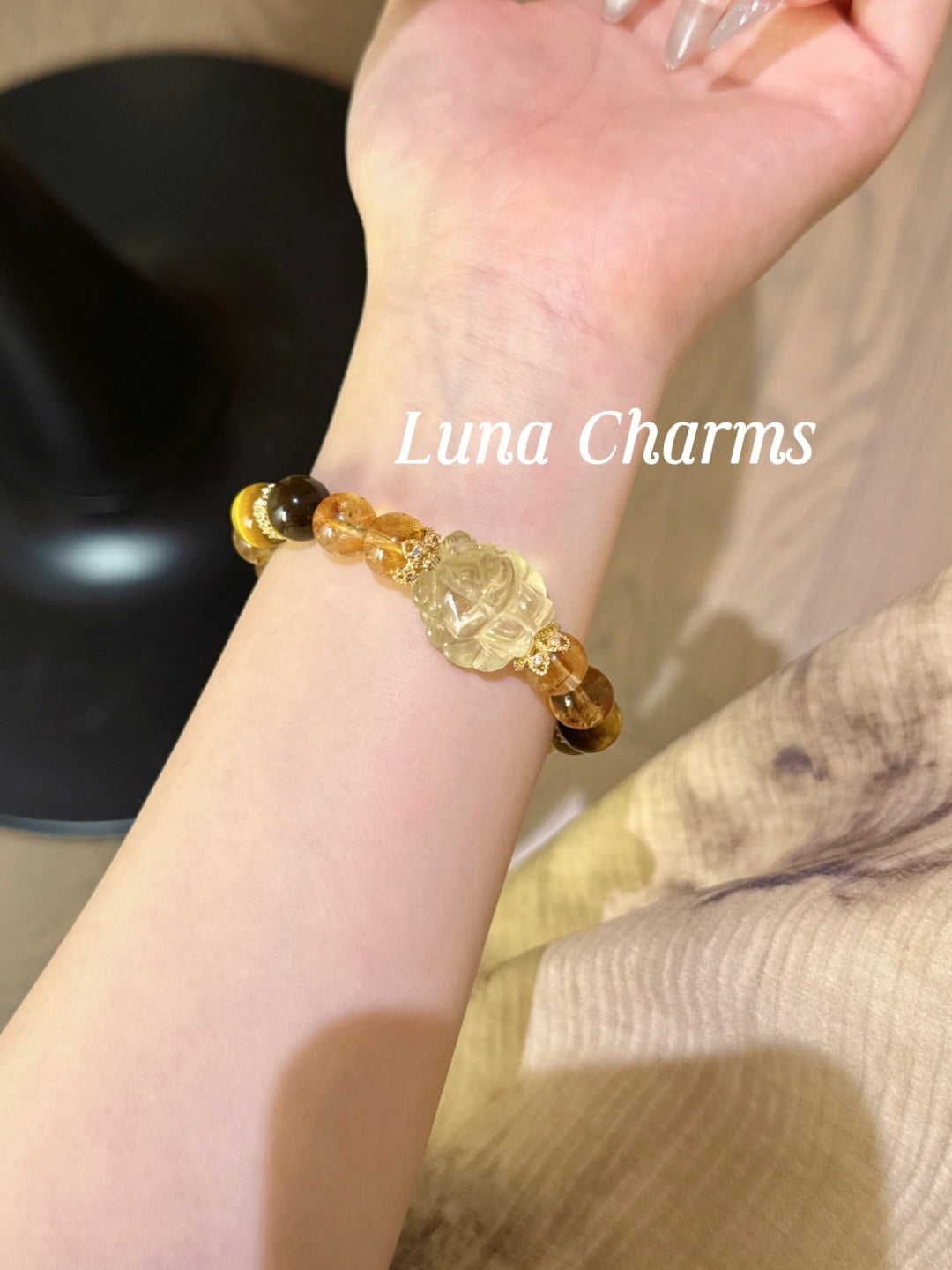 Citrine x Yellow Tiger's Eye Bracelet