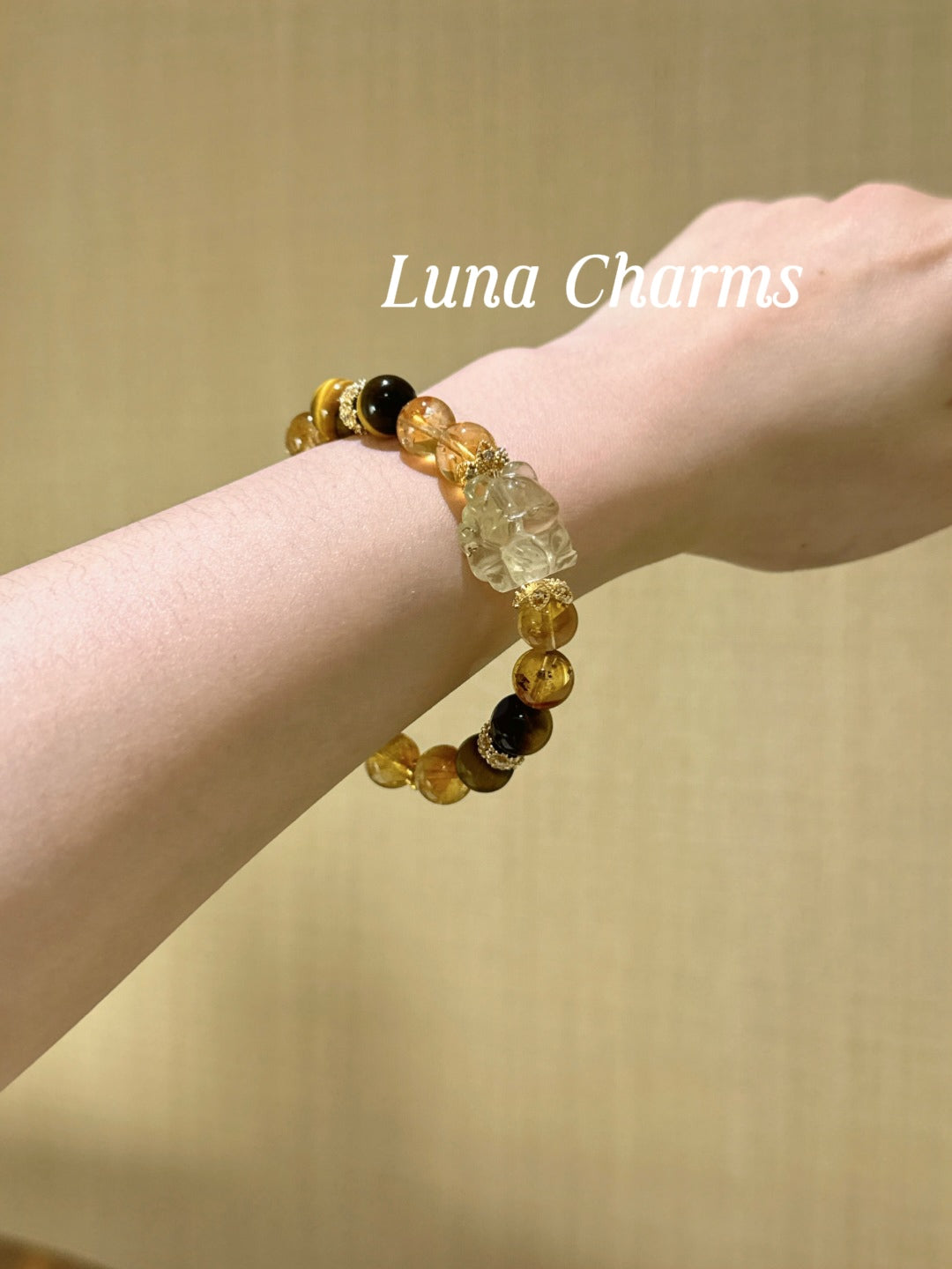 Citrine x Yellow Tiger's Eye Bracelet