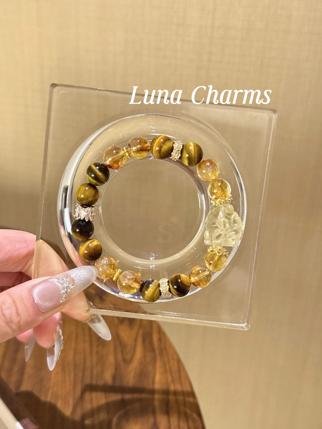 Citrine x Yellow Tiger's Eye Bracelet