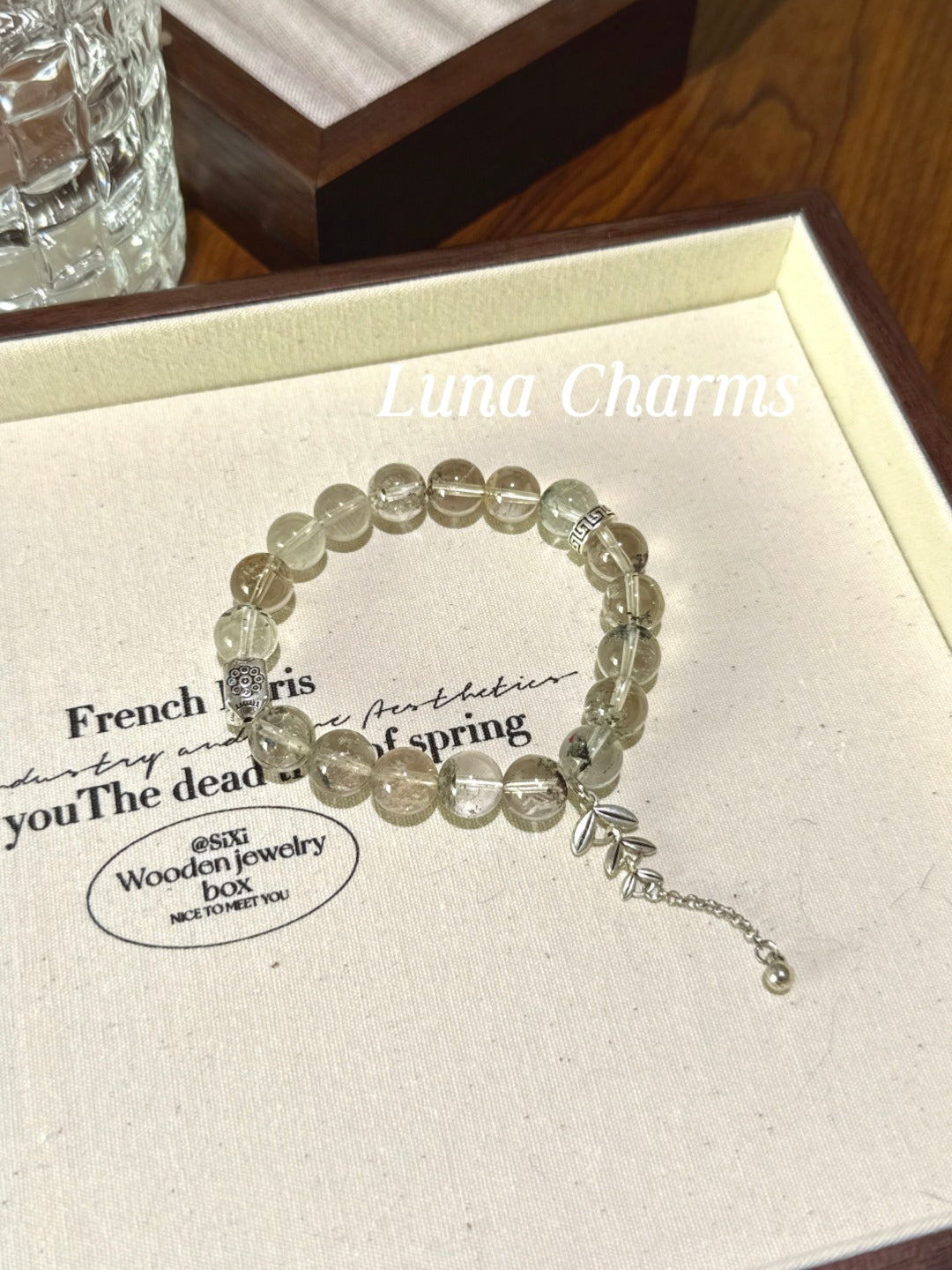 Green Phantom Quartz Bracelet [Small]