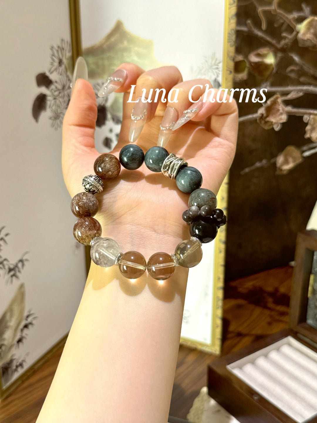 Smoky Multi Gems Bracelet