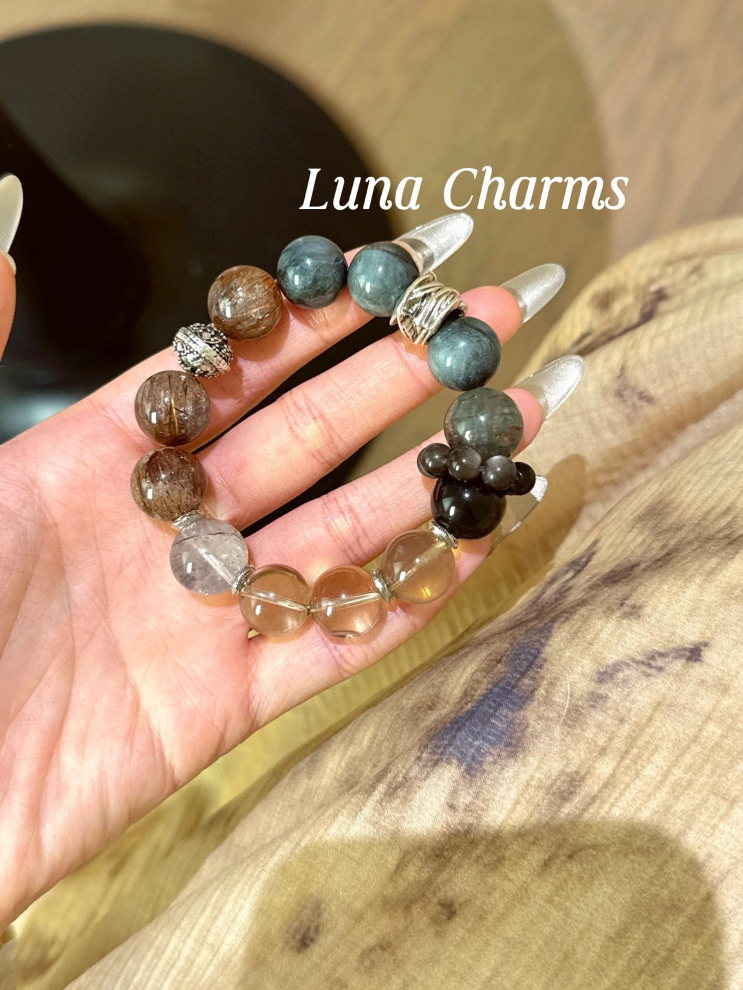 Smoky Multi Gems Bracelet